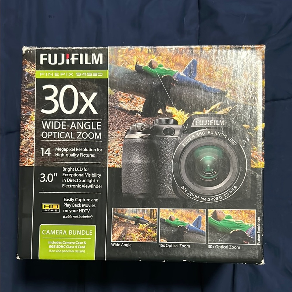 Fujifilm FinePix S4530 Black Camera with 30x Zoom